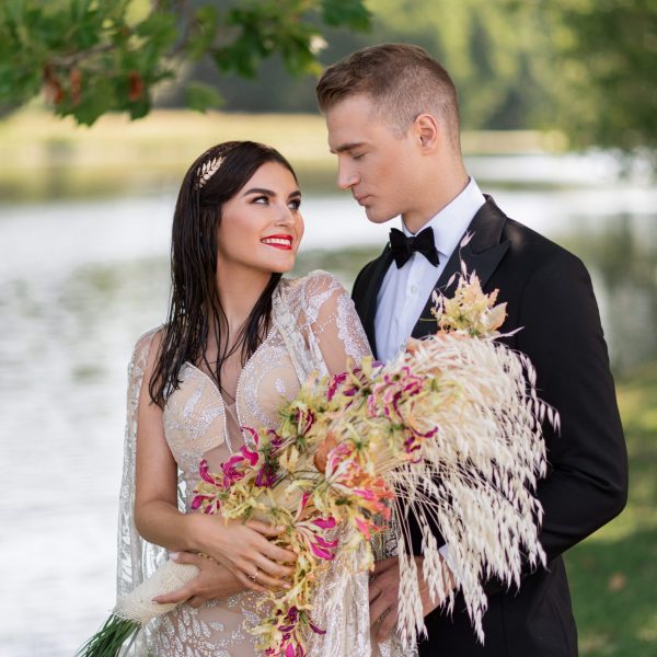 garden party wedding in france