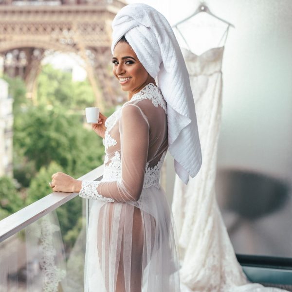 eiffel tower weddding in paris