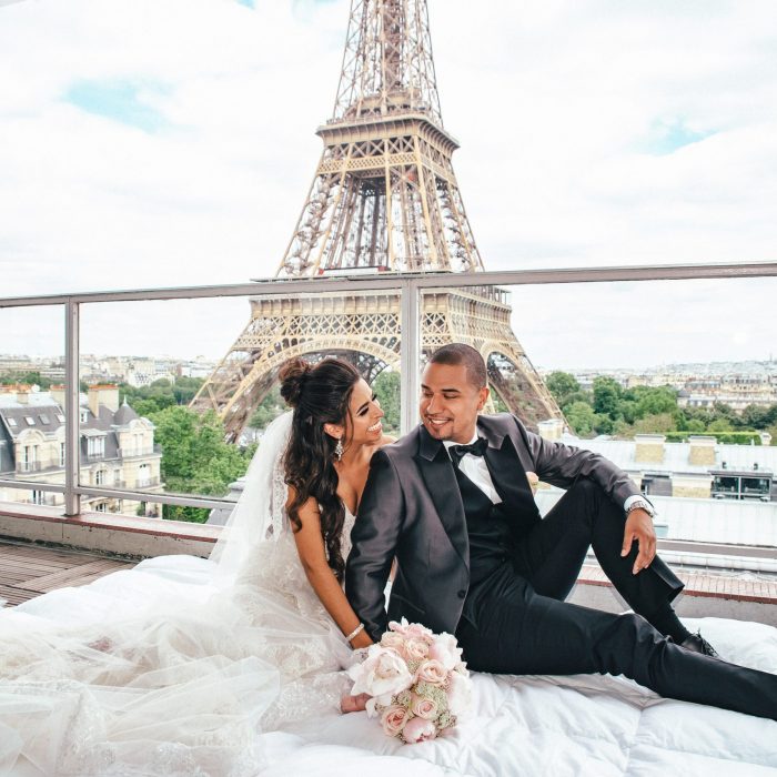eiffel tower wedding