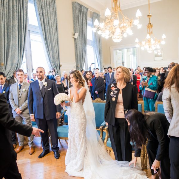 wedding ceremony in paris