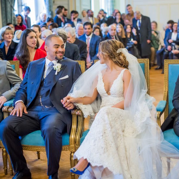 wedding ceremony in paris
