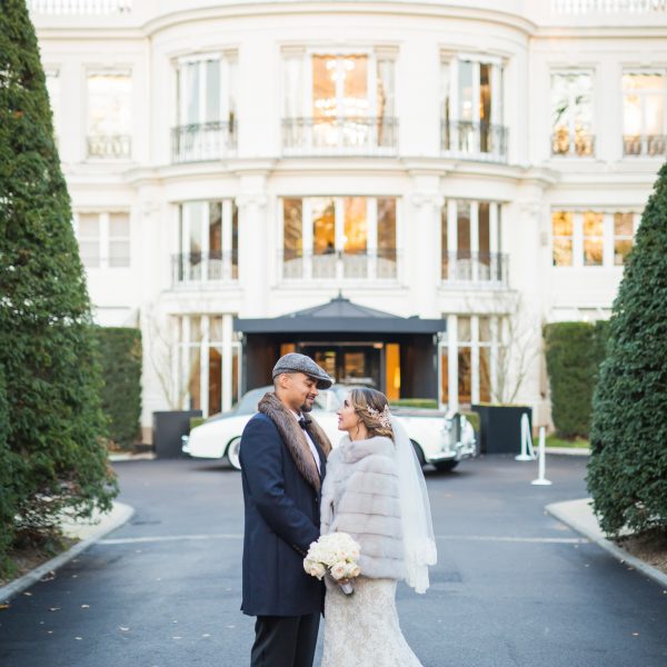 winter wedding in paris